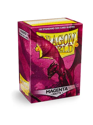DRAGON SHIELD MATTE SLEEVE 100CT - MAGENTA