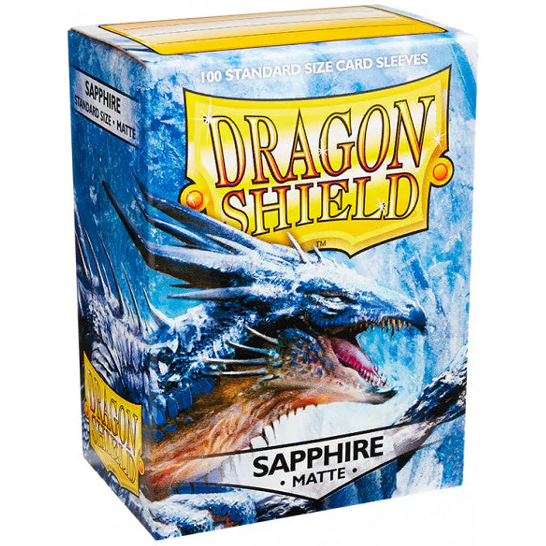 DRAGON SHIELD MATTE SLEEVE 100CT - SAPPHIRE 1