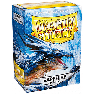 DRAGON SHIELD MATTE SLEEVE 100CT - SAPPHIRE