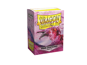 DRAGON SHIELD MATTE SLEEVE 100CT - PINK DIAMOND