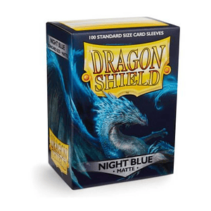 DRAGON SHIELD MATTE SLEEVE 100CT - NIGHT BLUE