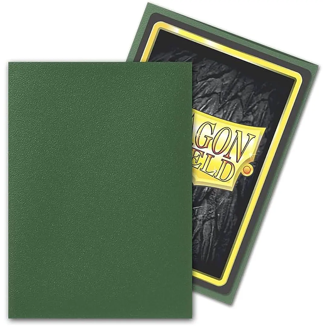 DRAGON SHIELD MATTE SLEEVE 100CT - FOREST GREEN 2