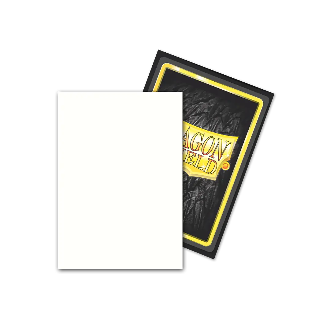 DRAGON SHIELD MATTE DUAL SLEEVE 100CT - SNOW 2