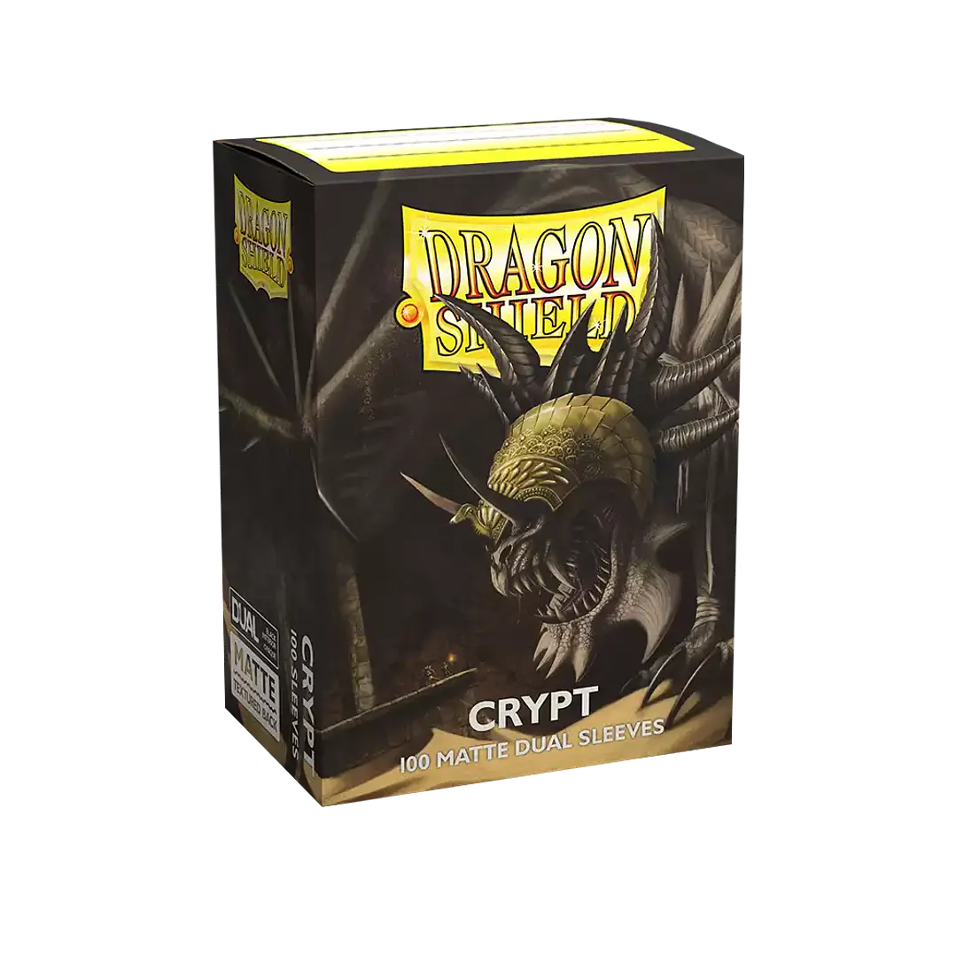 DRAGON SHIELD MATTE DUAL SLEEVE 100CT - CRYPT 1