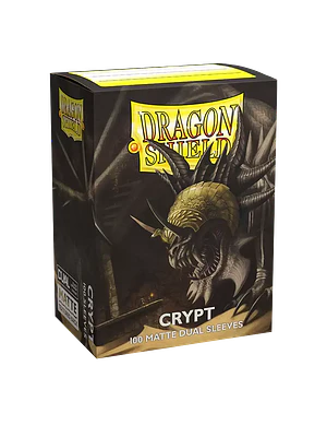 DRAGON SHIELD MATTE DUAL SLEEVE 100CT - CRYPT