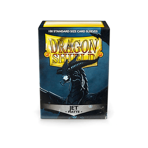 DRAGON SHIELD MATTE SLEEVE 100CT - JET