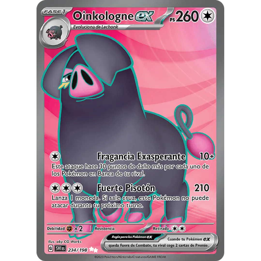 Oinkologne ex - 234/198 - Special Illustrion Rare 1