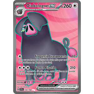 Oinkologne ex - 234/198 - Special Illustrion Rare