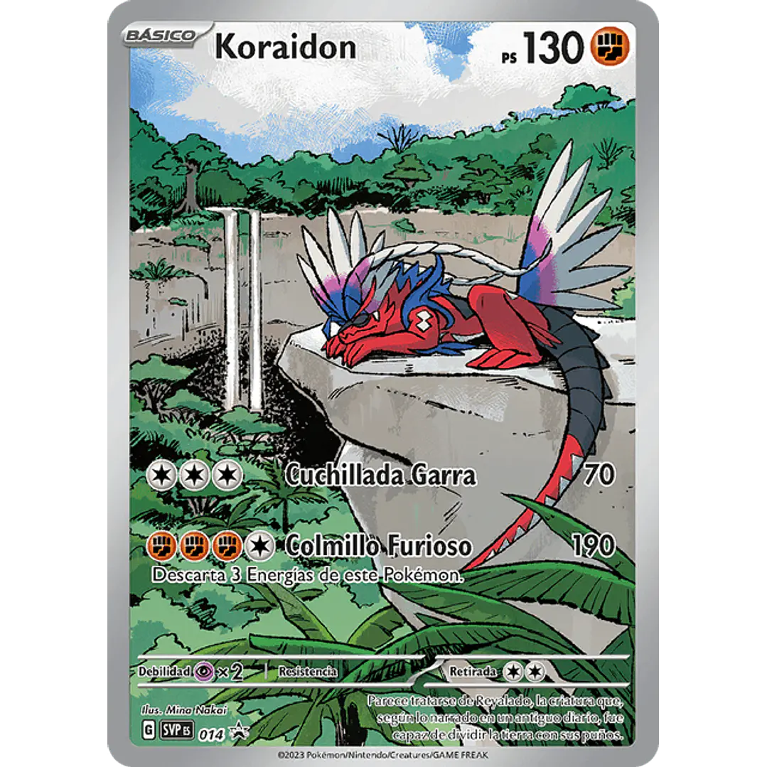 Koraidon - SVP014 - Illustration Rare 1