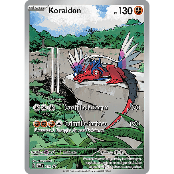 Koraidon - SVP014 - Illustration Rare