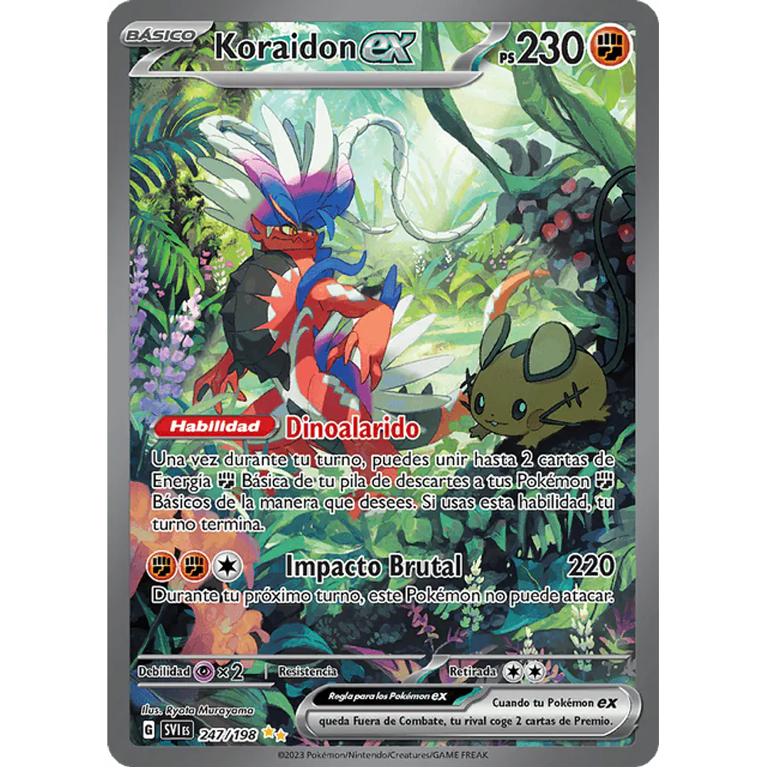 Koraidon ex - 247/198 - Special Illustration Rare 1