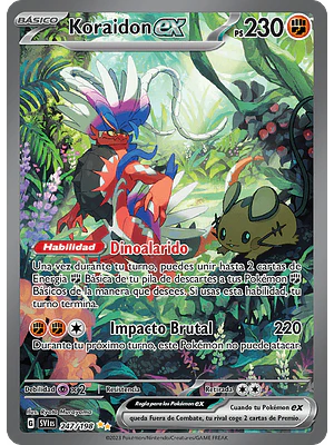 Koraidon ex - 247/198 - Special Illustration Rare