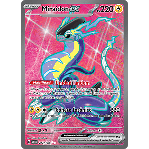 Miraidon ex - 227/198 - Full Art Secret Rare