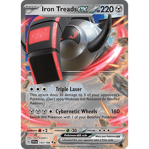 Iron Treads ex - 143/198 - Ultra Rare