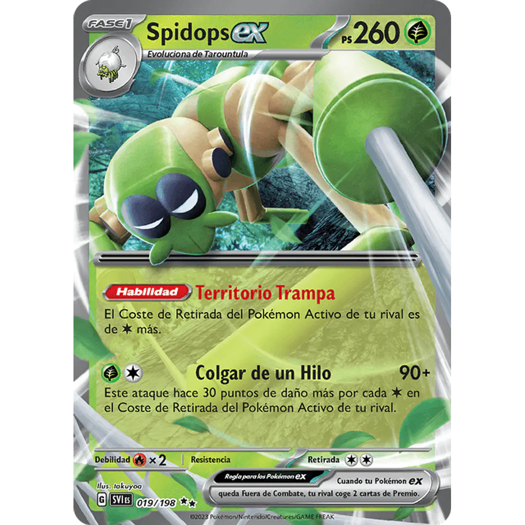 Spidops ex - 019/198 - Ultra Rare 1