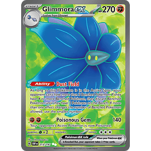 Glimmora ex - 213/197 - Full Art Secret Rare