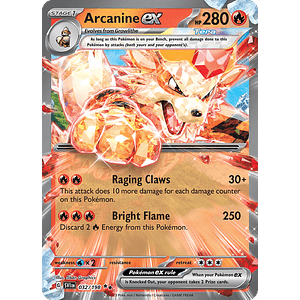 Arcanine ex - 032/198 - Ultra Rare