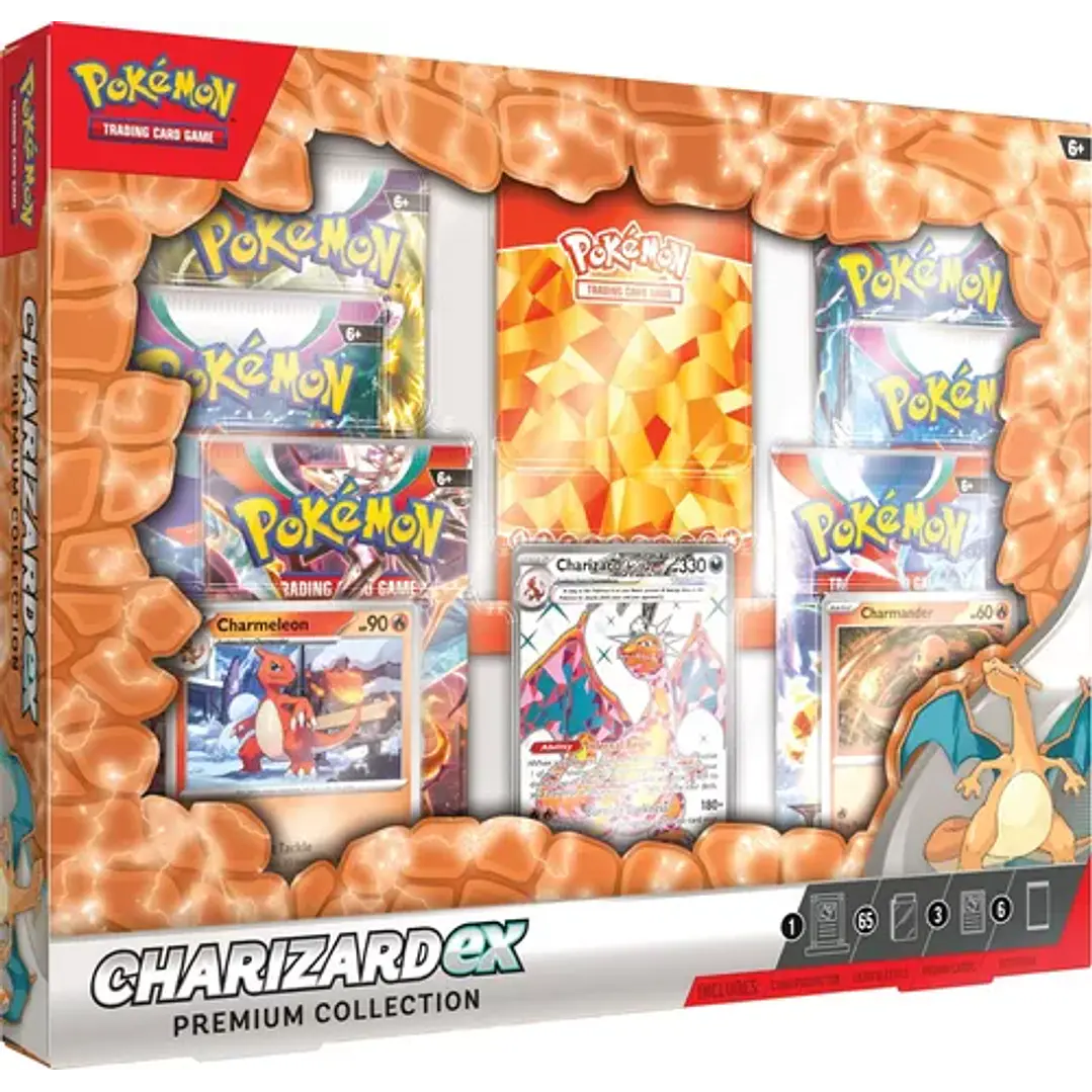 Charizard Ex colección Premium español 1