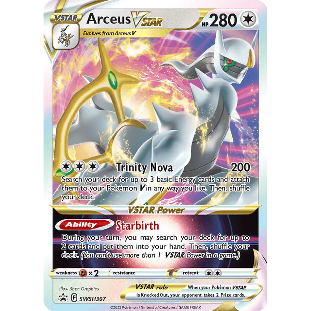 Arceus VSTAR - SWSH307 - Ultra Rare 1