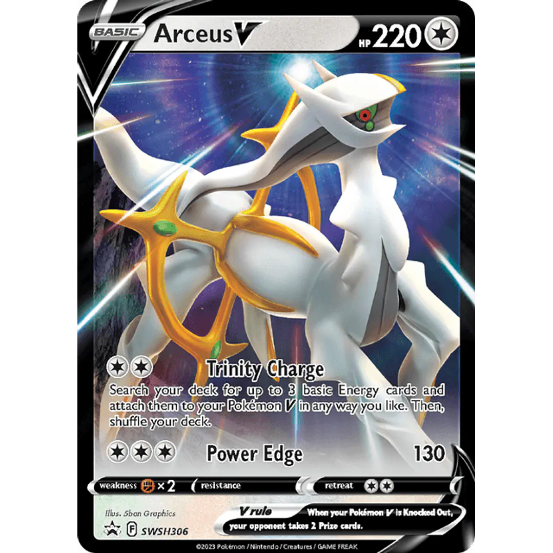 Arceus V - SWSH306 - Ultra Rare 1