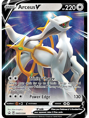 Arceus V - SWSH306 - Ultra Rare