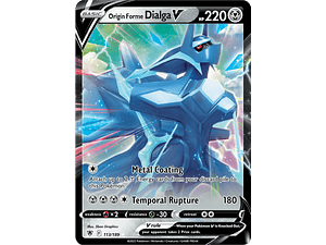 Origin Forme Dialga V - 113/189 - Ultra Rare Prize Pack Series