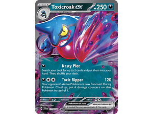 Toxicroak ex - 131/198 - Ultra Rare