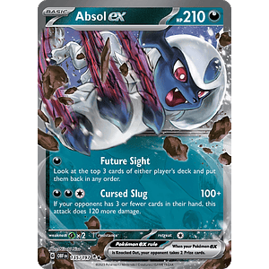 Absol ex - 135/197 - Ultra Rare
