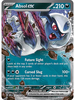 Absol ex - 135/197 - Ultra Rare