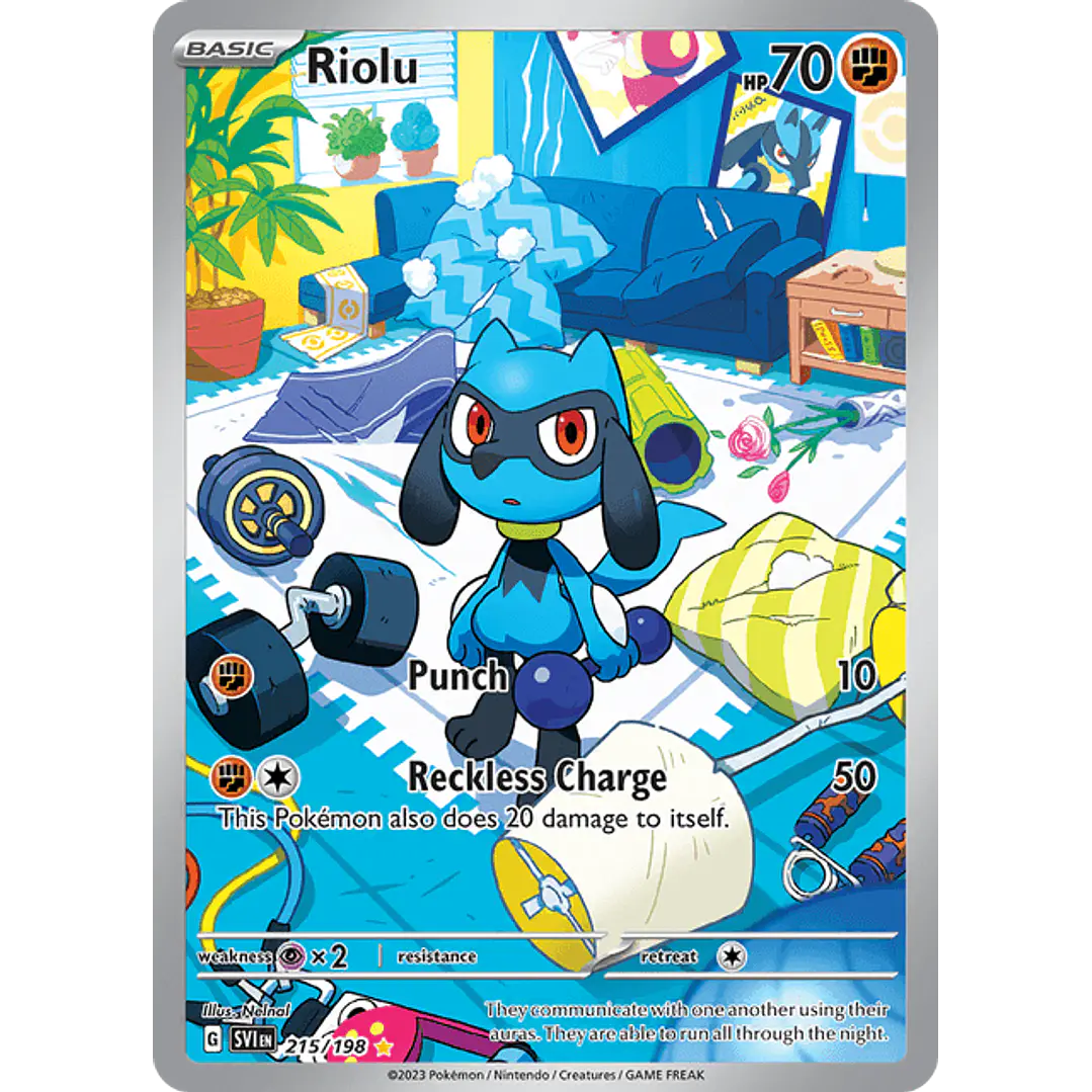 Riolu - 215/198 - Illustration Rare 1