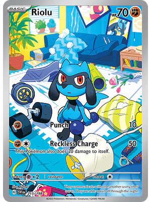 Riolu - 215/198 - Illustration Rare