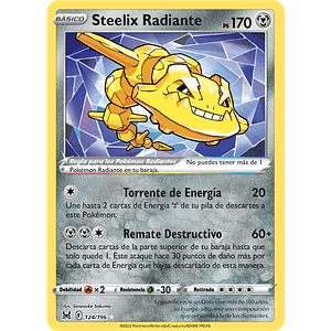 Radiant Steelix - 124/196 - Radiant Rare