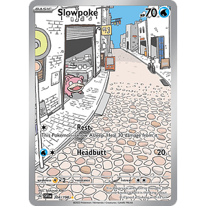 Slowpoke - 204/198 - Illustration Rare