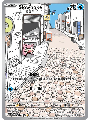 Slowpoke - 204/198 - Illustration Rare