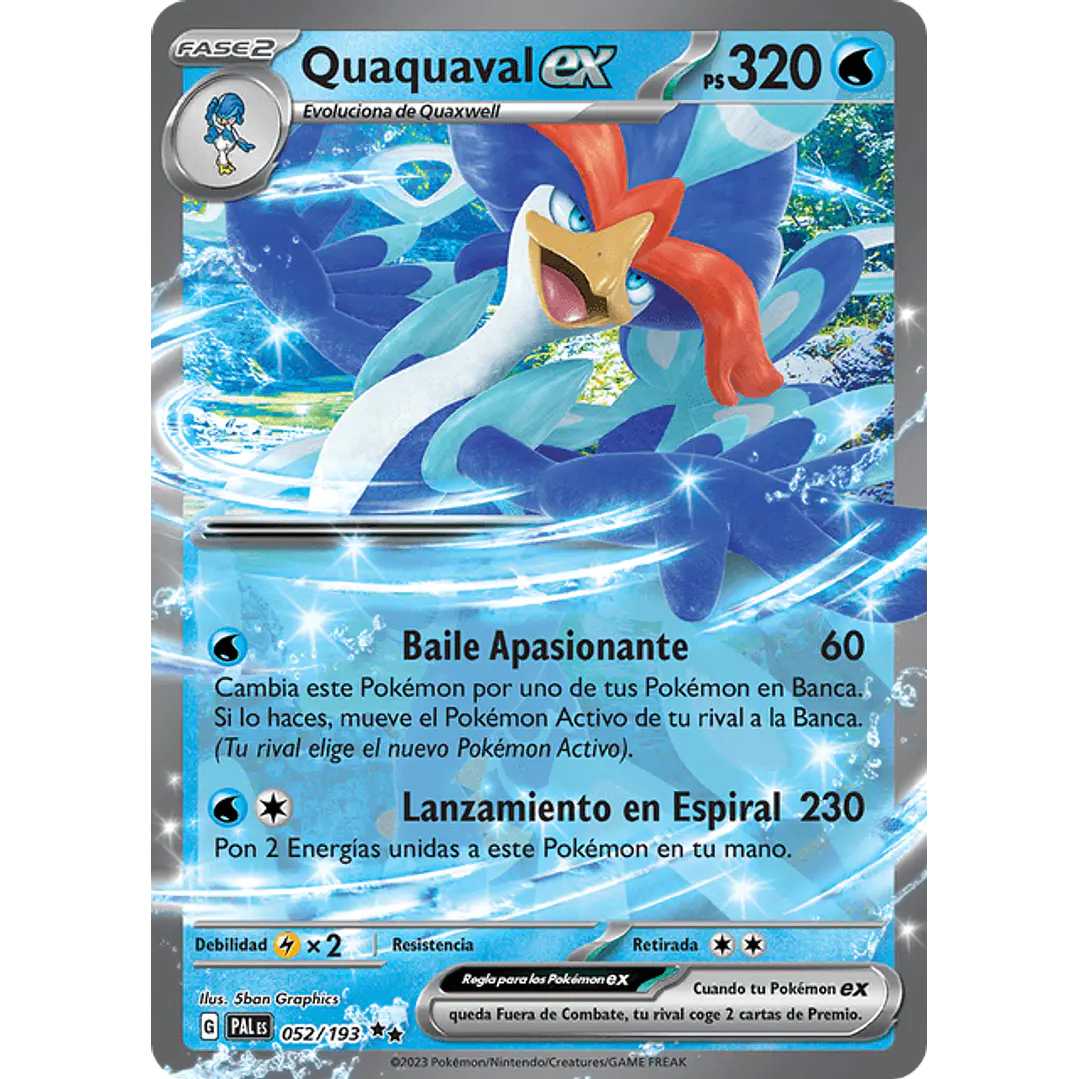 Quaquaval ex - 052/193 - Ultra Rare 1