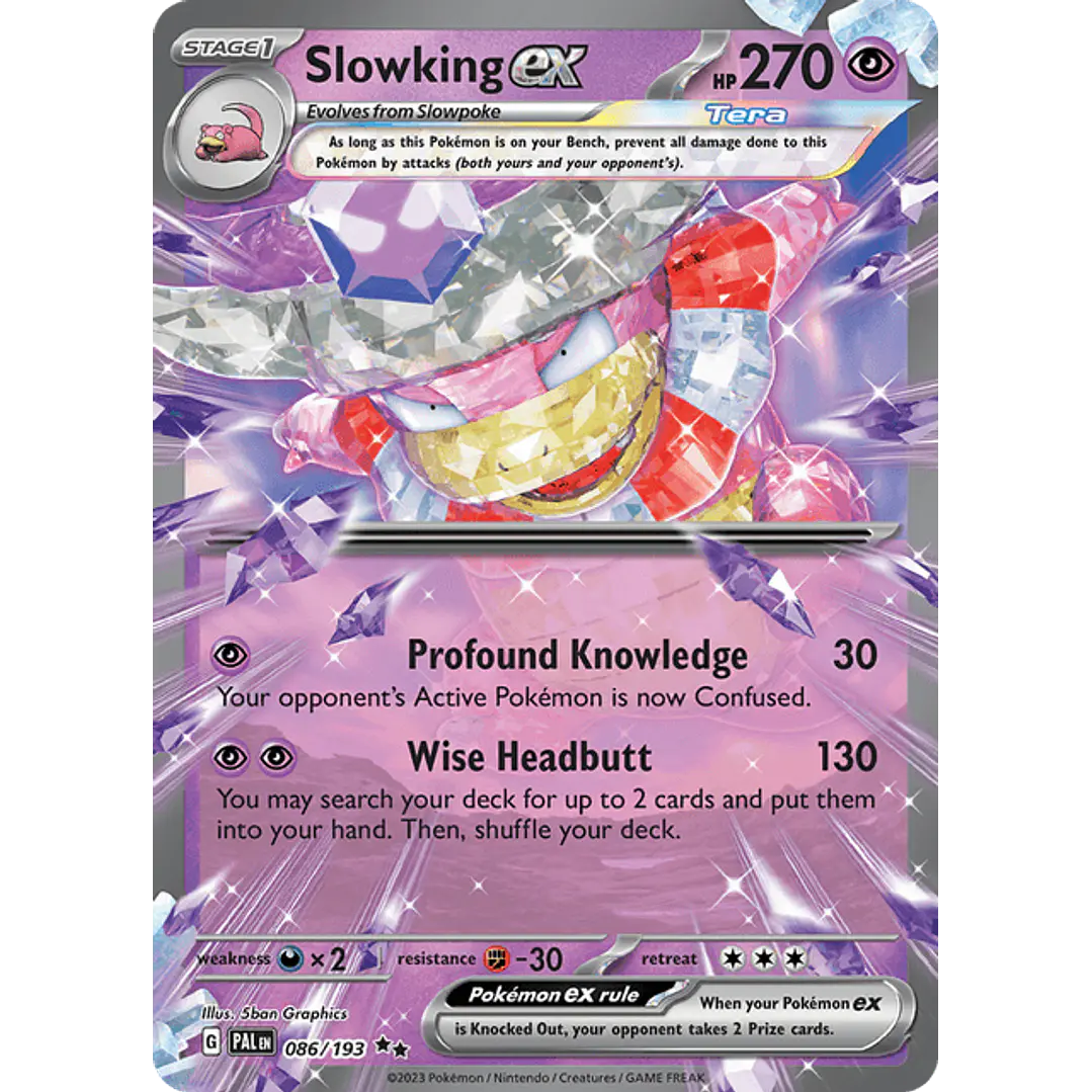 Slowking ex - 086/193 - Ultra Rare 1