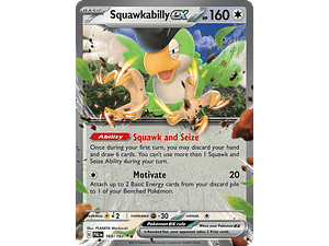 Squawkabilly ex - 169/193 - Ultra Rare