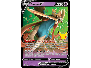 Zacian V 16/25 Ultra Rare - Singles Pokemon TCG