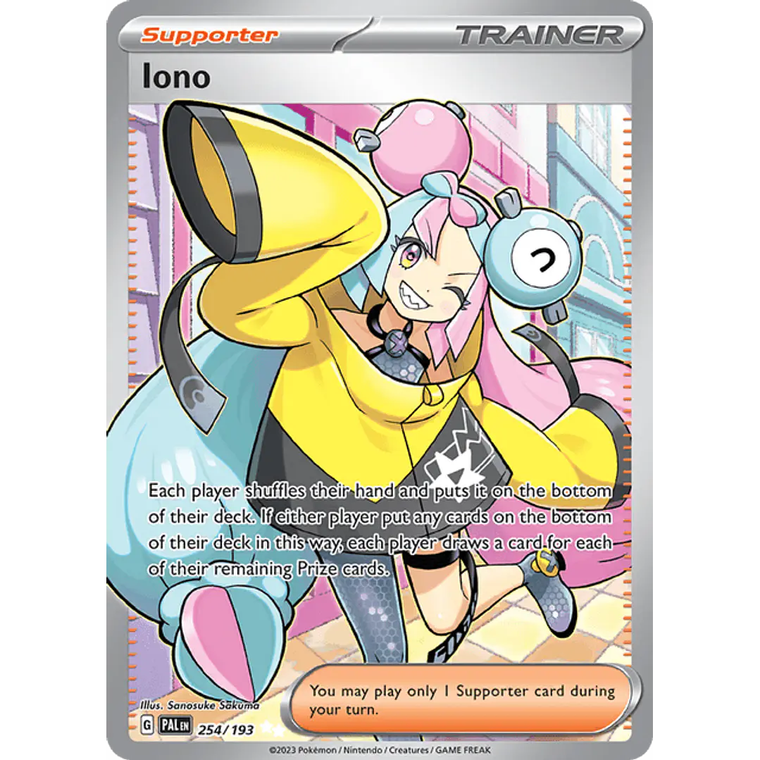 Iono - 254/193 - Full Art Secret Rare 1