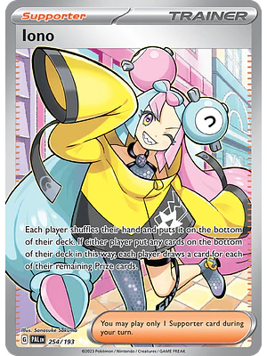 Iono - 254/193 - Full Art Secret Rare