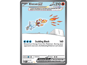 Eiscue ex - 222/197 - Special Illustration Rare