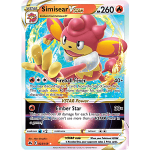 Simisear VSTAR - 023/159 - Ultra Rare