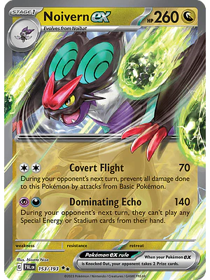 Noivern ex - 153/193 - Ultra Rare