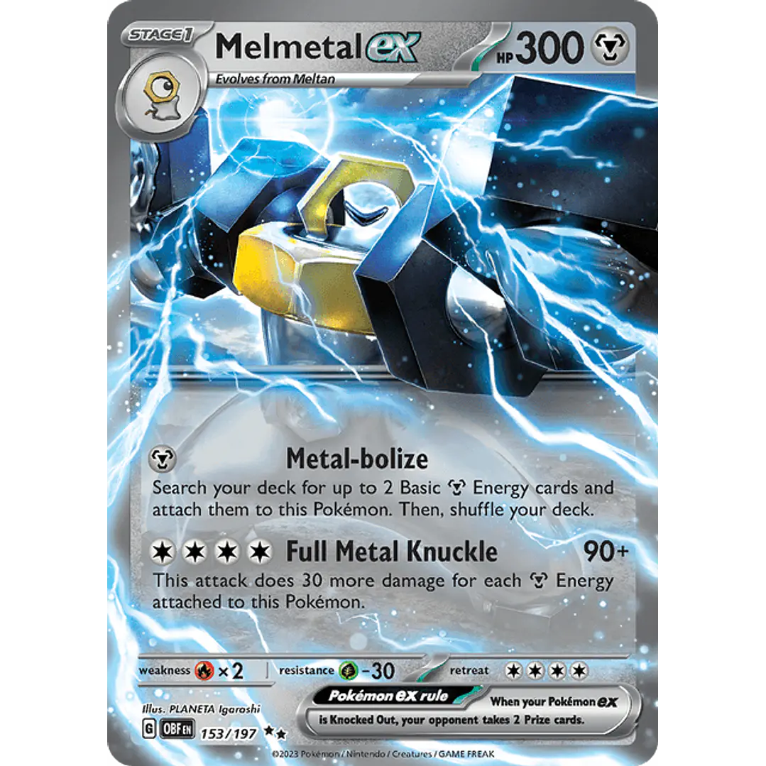 Melmetal ex - 153/197 - Ultra Rare 1