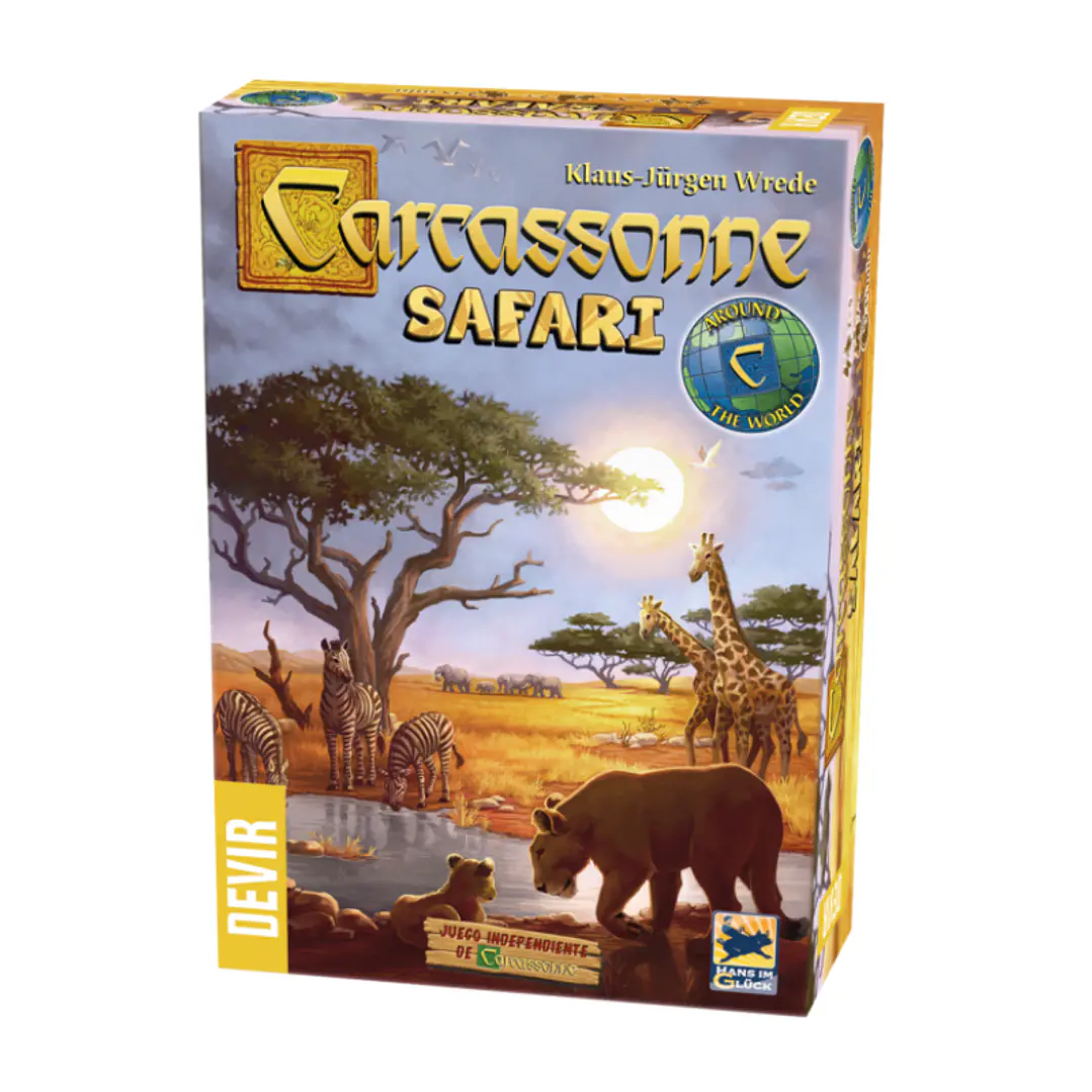 CARCASSONNE SAFARI - DEVIR 1