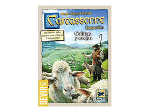 CARCASSONNE: COLINAS Y OVEJAS -  DEVIR