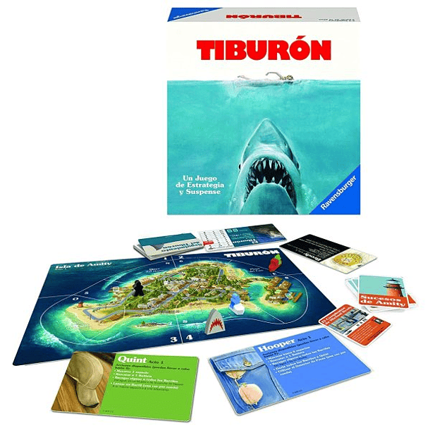 JAWS (TIBURÓN) JUEGO DE MESA 2