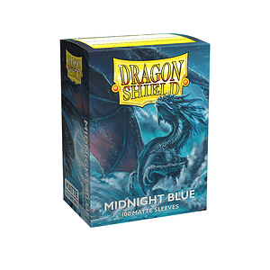 DRAGON SHIELD MATTE SLEEVE 100CT - MIDNIGHT BLUE