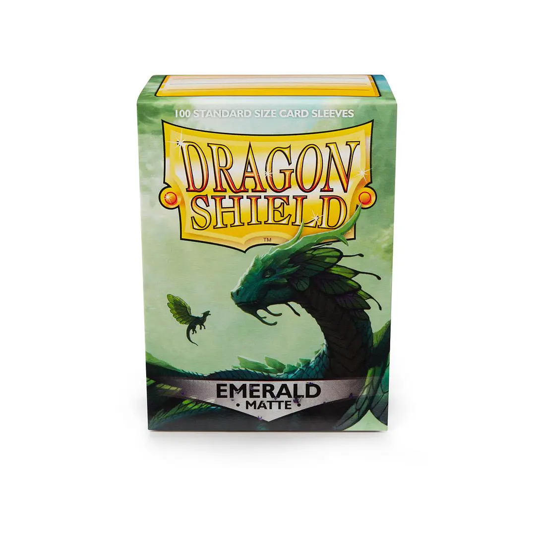 DRAGON SHIELD MATTE SLEEVE 100CT - EMERALD 1