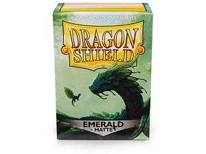 DRAGON SHIELD MATTE SLEEVE 100CT - EMERALD